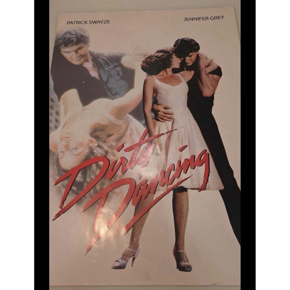Dirty Dancing Movie Poster Patrick Swayze Jennifer Grey